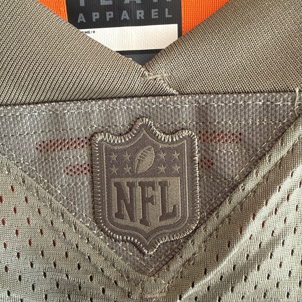 Men's Nike Odell Beckham Jr #13 Browns Salute to Service Jersey Sz 2XL NWT RARE - Picture 5 of 8